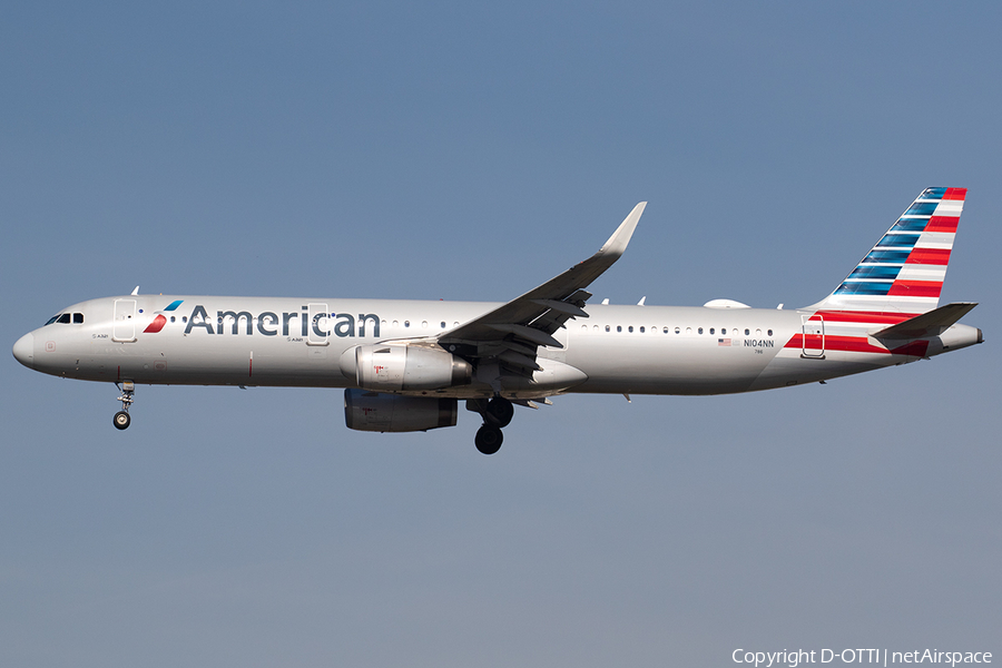 American Airlines Airbus A321-231 (N104NN) | Photo 560656