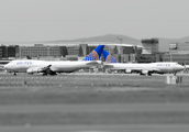 United Airlines Boeing 747-422 (N104UA) at  Frankfurt am Main, Germany