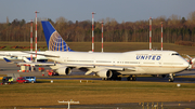 United Airlines Boeing 747-422 (N104UA) at  Hamburg - Fuhlsbuettel (Helmut Schmidt), Germany