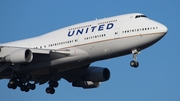 United Airlines Boeing 747-451 (N105UA) at  Frankfurt am Main, Germany