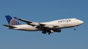 United Airlines Boeing 747-451 (N105UA) at  Frankfurt am Main, Germany