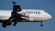 United Airlines Boeing 747-451 (N105UA) at  Frankfurt am Main, Germany