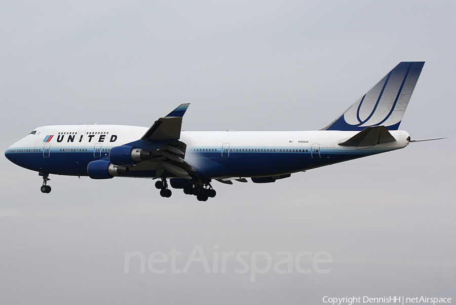 United Airlines Boeing 747-451 (N105UA) | Photo 397607