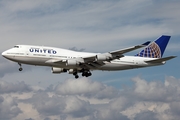 United Airlines Boeing 747-451 (N105UA) at  Frankfurt am Main, Germany