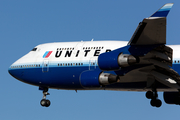 United Airlines Boeing 747-451 (N105UA) at  Los Angeles - International, United States