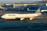 United Airlines Boeing 747-451 (N105UA) at  San Francisco - International, United States