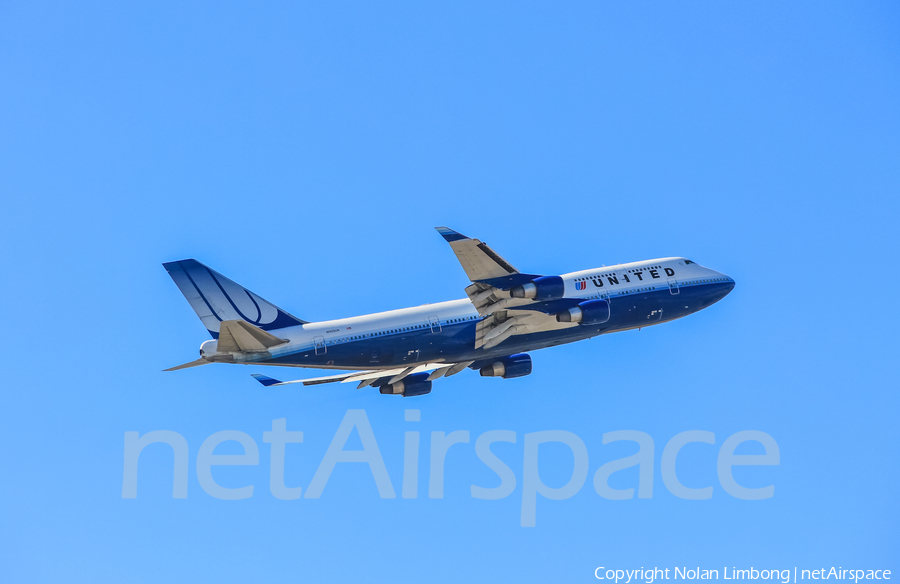 United Airlines Boeing 747-451 (N105UA) | Photo 366414