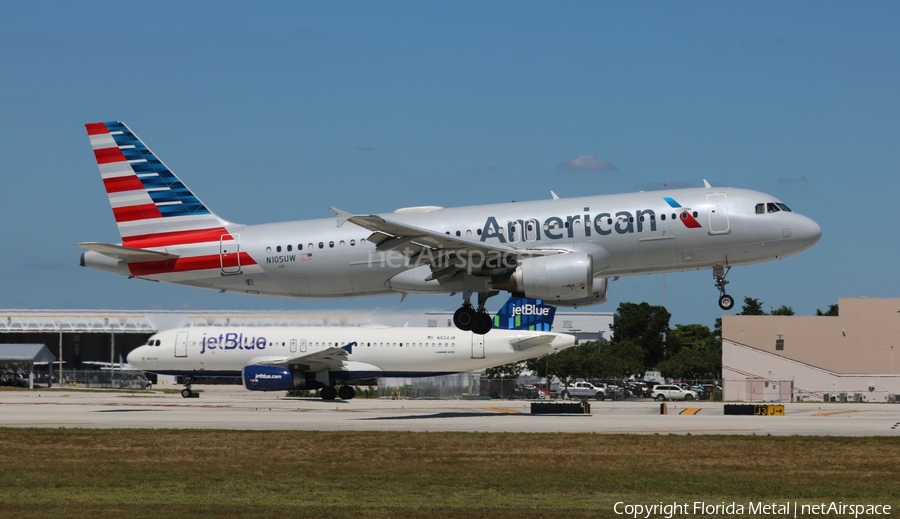 American Airlines Airbus A320-214 (N105UW) | Photo 357859