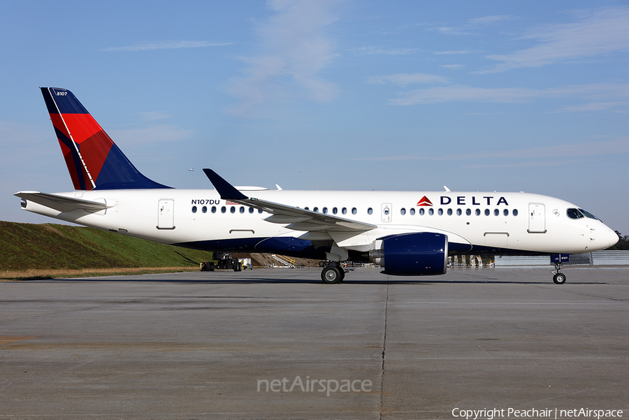 Delta Air Lines Airbus A220-100 (N107DU) | Photo 300023