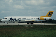 Midway Airlines (1993) Fokker 100 (N107ML) at  Ft. Lauderdale - International, United States