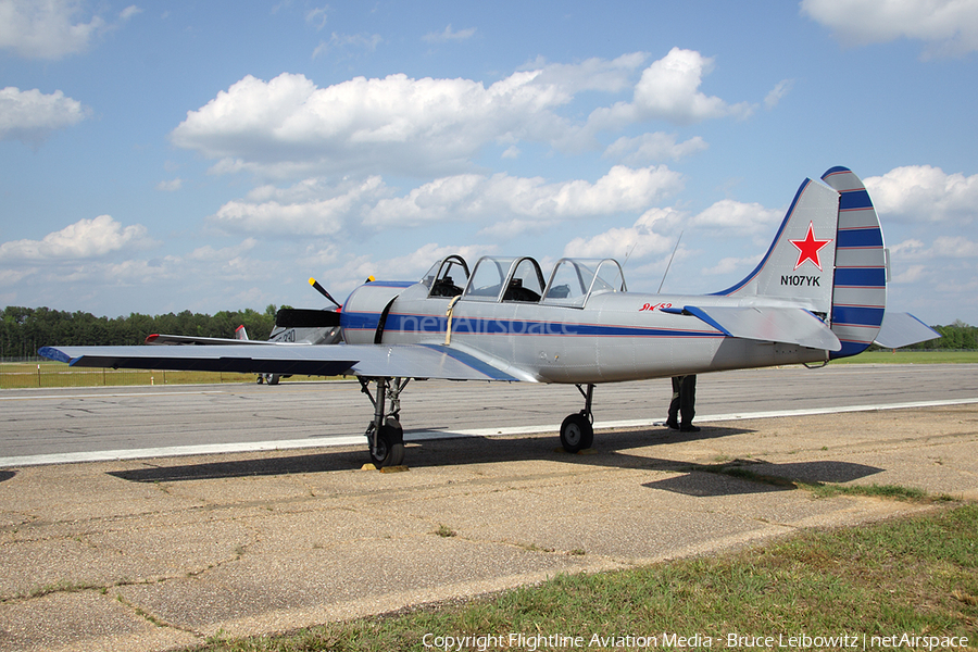 (Private) Yakovlev Yak-52 (N107YK) | Photo 92281