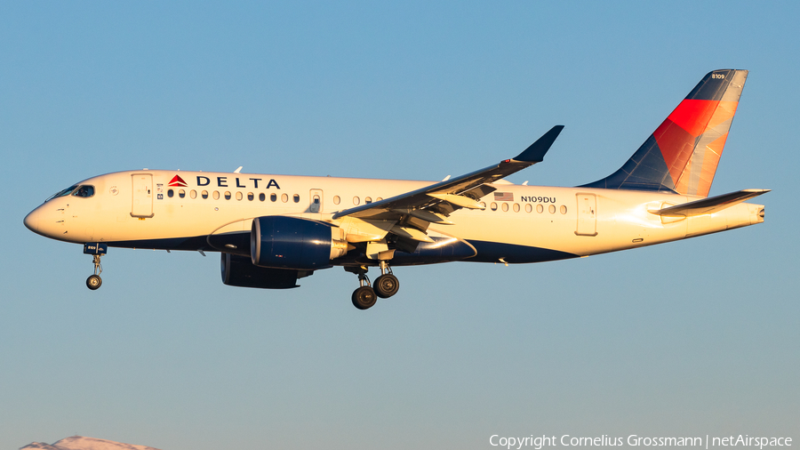 Delta Air Lines Airbus A220-100 (N109DU) | Photo 661213