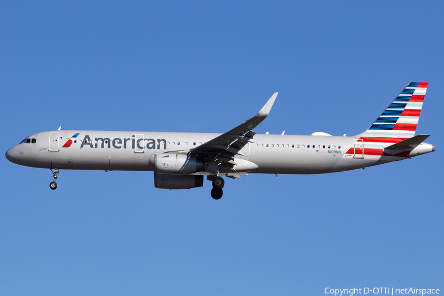 American Airlines Airbus A321-231 (N109NN) | Photo 539730