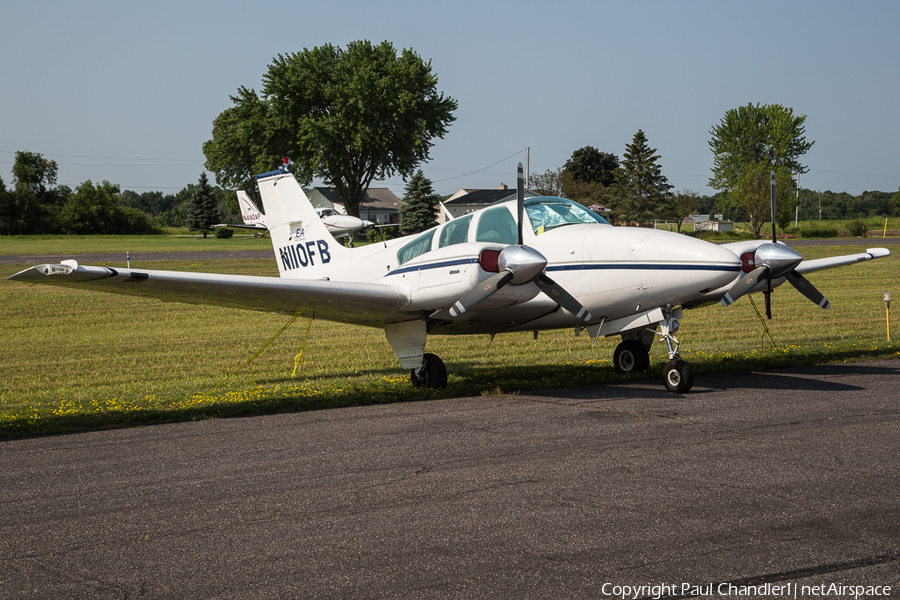 (Private) Beech Baron 95-B55 (T-42A) (N110FB) | Photo 397045