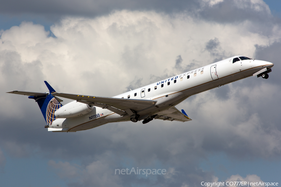 United Express (ExpressJet Airlines) Embraer ERJ-145XR (N11150) | Photo 58700