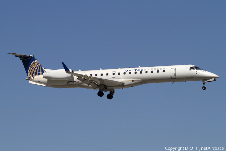 United Express (ExpressJet Airlines) Embraer ERJ-145XR (N11189) | Photo 430620