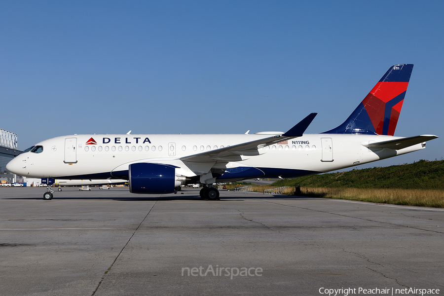 Delta Air Lines Airbus A220-100 (N111NG) | Photo 329952