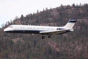 (Private) McDonnell Douglas MD-87 (N111RE) at  Kelowna - International, Canada