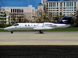 REVA Air Ambulance Learjet 35 (N111WB) at  San Juan - Luis Munoz Marin International, Puerto Rico