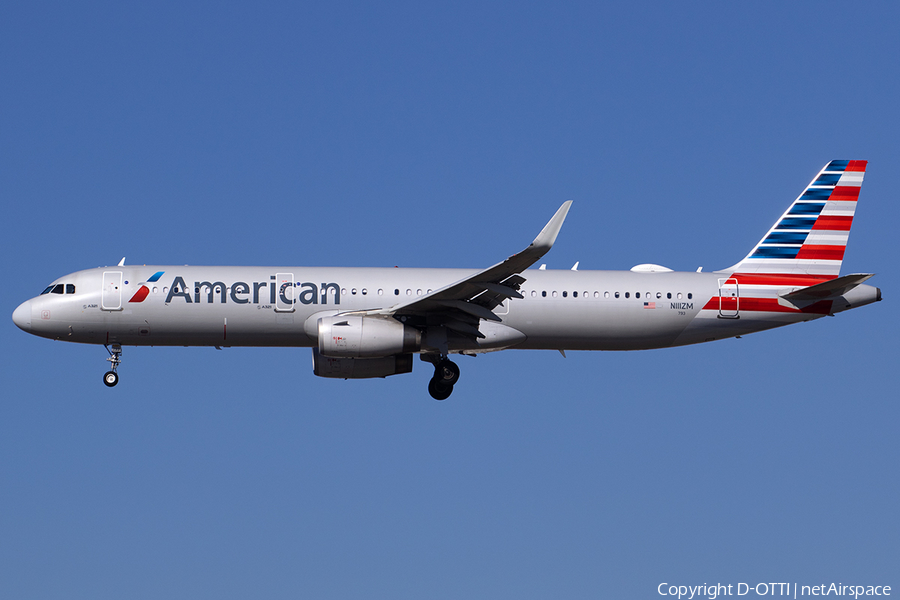American Airlines Airbus A321-231 (N111ZM) | Photo 538919