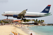 US Airways Airbus A320-214 (N112US) at  Philipsburg - Princess Juliana International, Netherland Antilles