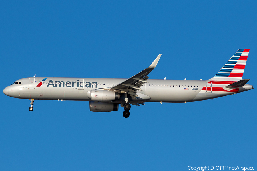American Airlines Airbus A321-231 (N113AN) | Photo 220584