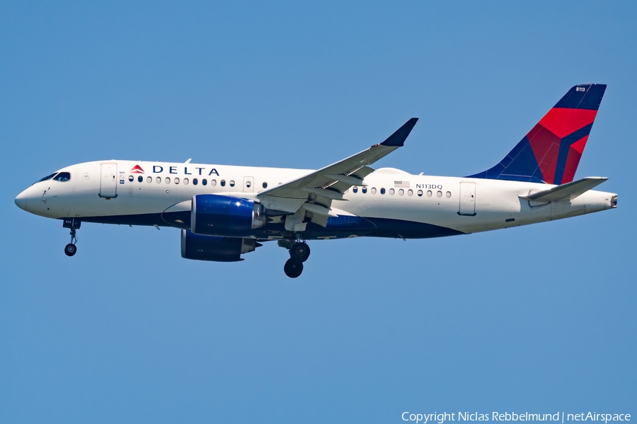 Delta Air Lines Airbus A220-100 (N113DQ) | Photo 680873