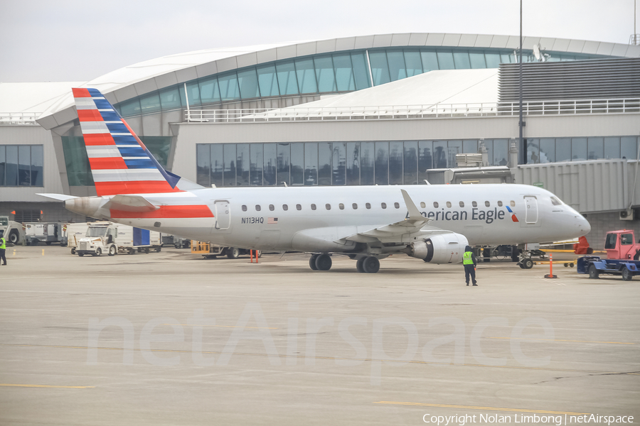 American Eagle (Republic Airlines) Embraer ERJ-175LR (ERJ-170-200LR) (N113HQ) | Photo 427751