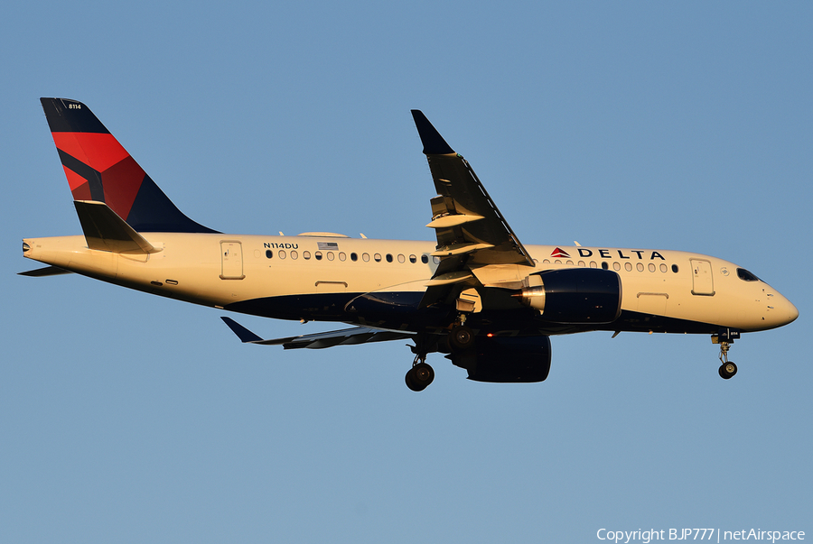 Delta Air Lines Airbus A220-100 (N114DU) | Photo 383905