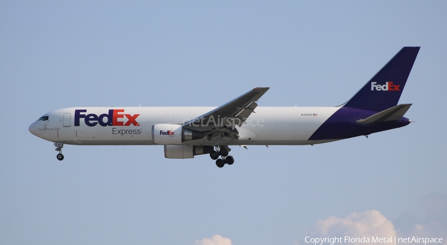 FedEx Boeing 767-3S2F(ER) (N114FE) | Photo 350721