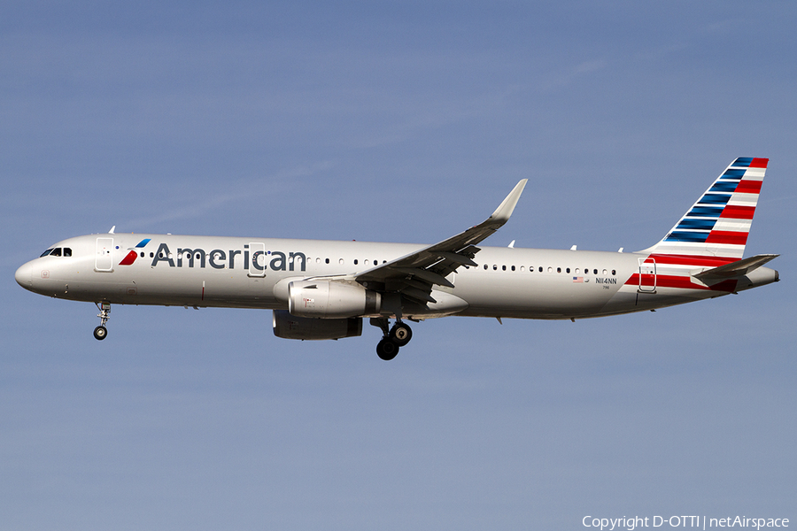 American Airlines Airbus A321-231 (N114NN) | Photo 467792