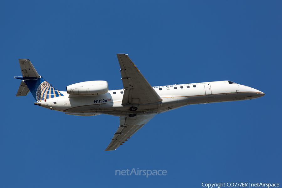 United Express (Chautauqua Airlines) Embraer ERJ-135LR (N11526) | Photo 107794