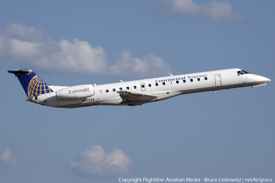 Continental Express (ExpressJet) Embraer ERJ-145LR (N11536) | Photo 88386