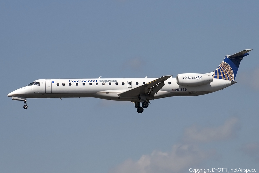 United Express (ExpressJet Airlines) Embraer ERJ-145LR (N11539) | Photo 177222