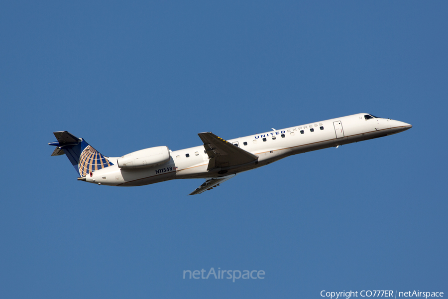 United Express (ExpressJet Airlines) Embraer ERJ-145LR (N11548) | Photo 133698