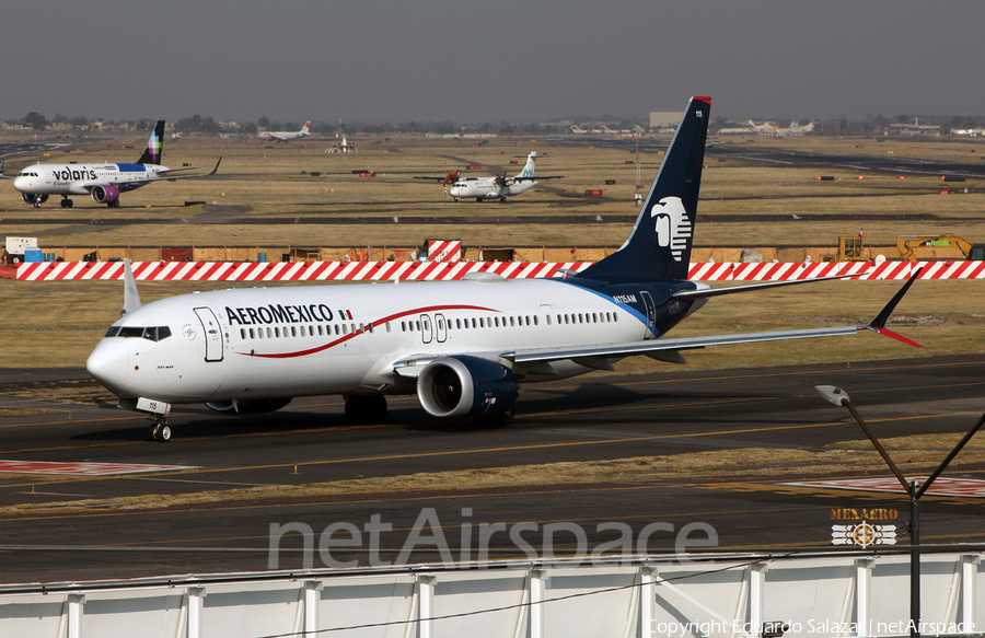 AeroMexico Boeing 737-9 MAX (N115AM) | Photo 554511