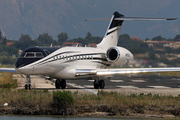 (Private) Bombardier BD-700-1A10 Global 6000 (N115JS) at  Corfu - International, Greece