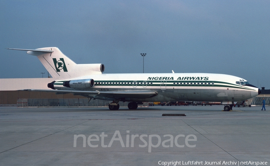Nigeria Airways Boeing 727-17 (N115TA) | Photo 401747