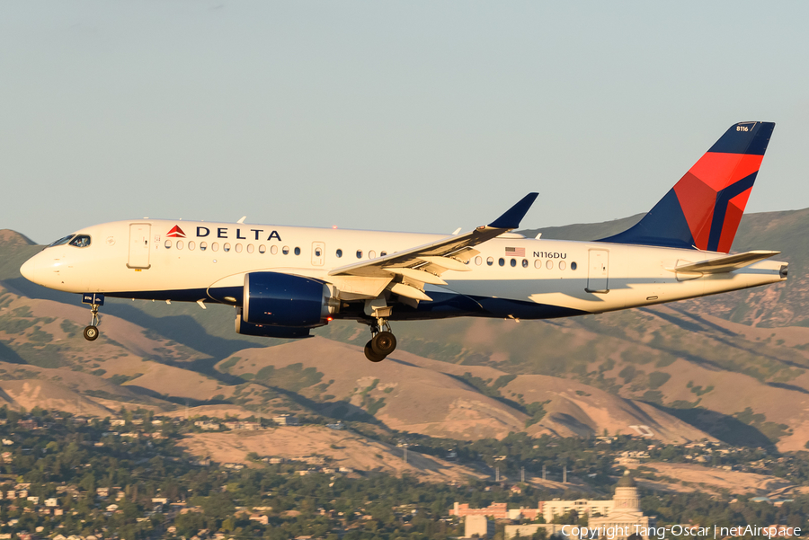 Delta Air Lines Airbus A220-100 (N116DU) | Photo 459735