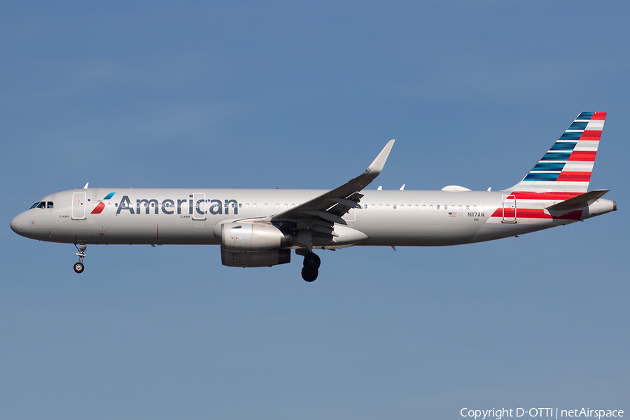 American Airlines Airbus A321-231 (N117AN) | Photo 560617