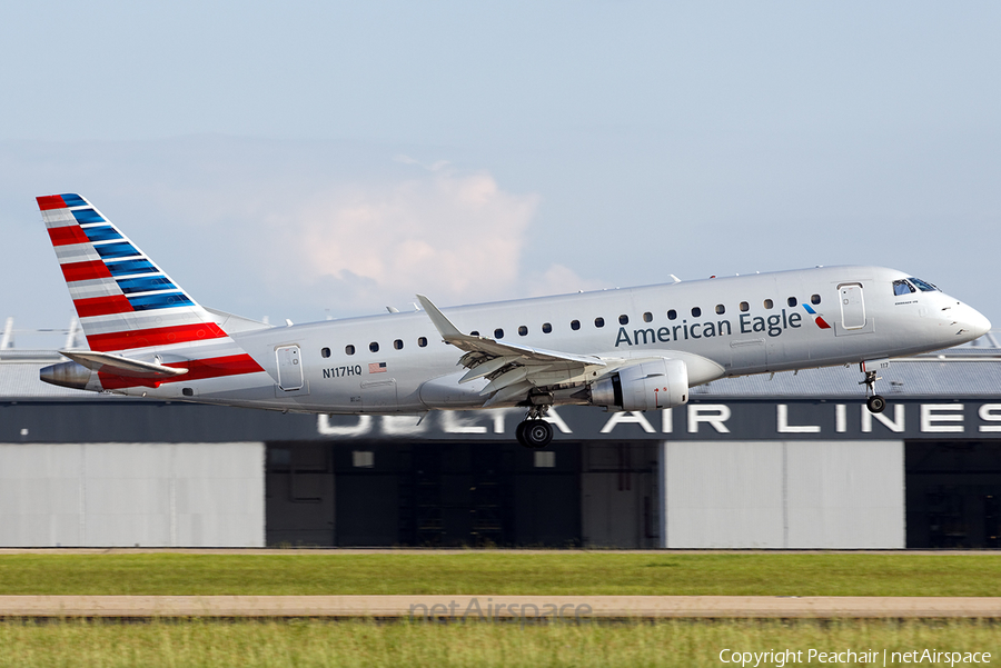 American Eagle (Republic Airlines) Embraer ERJ-175LR (ERJ-170-200LR) (N117HQ) | Photo 168117