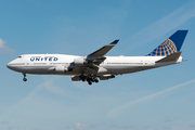 United Airlines Boeing 747-422 (N117UA) at  Frankfurt am Main, Germany