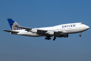 United Airlines Boeing 747-422 (N117UA) at  Frankfurt am Main, Germany