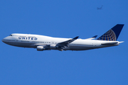 United Airlines Boeing 747-422 (N117UA) at  Frankfurt am Main, Germany