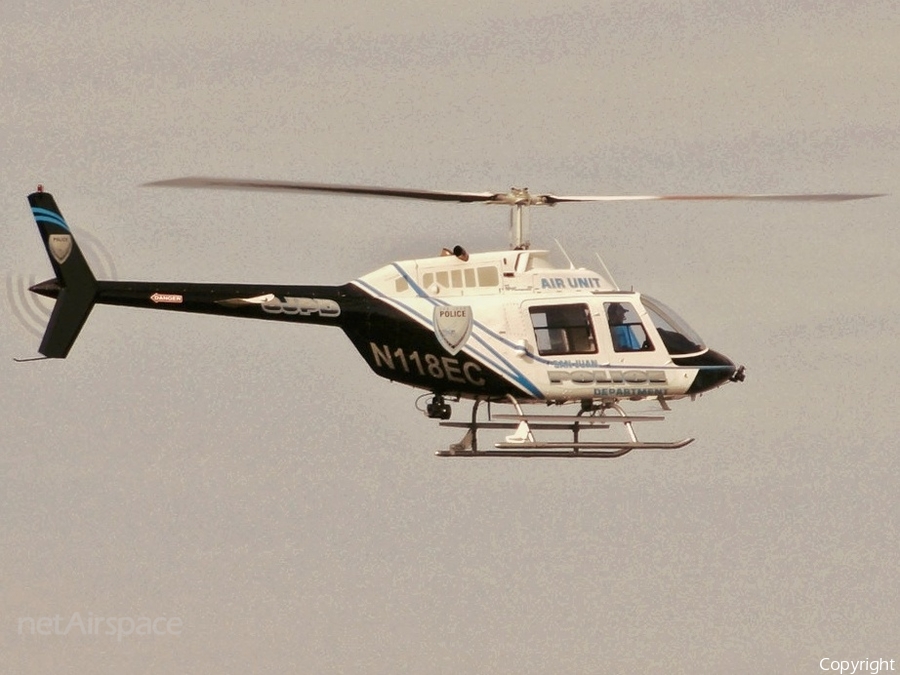 San Juan Police Bell 206B-3 JetRanger III (N118EC) | Photo 429040