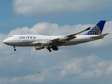 United Airlines Boeing 747-422 (N118UA) at  Frankfurt am Main, Germany