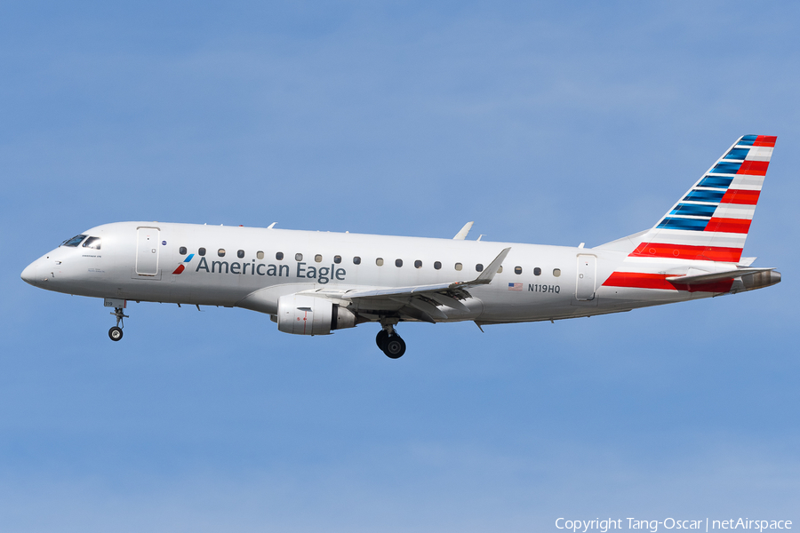 American Eagle (Republic Airlines) Embraer ERJ-175LR (ERJ-170-200LR) (N119HQ) | Photo 612812