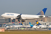 United Airlines Boeing 747-422 (N119UA) at  Frankfurt am Main, Germany