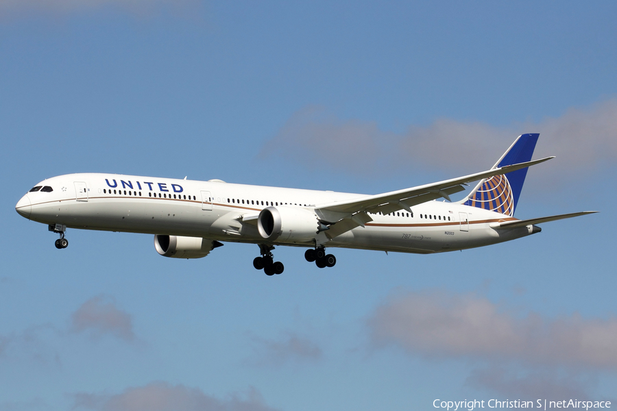 United Airlines Boeing 787-10 Dreamliner (N12003) | Photo 391395