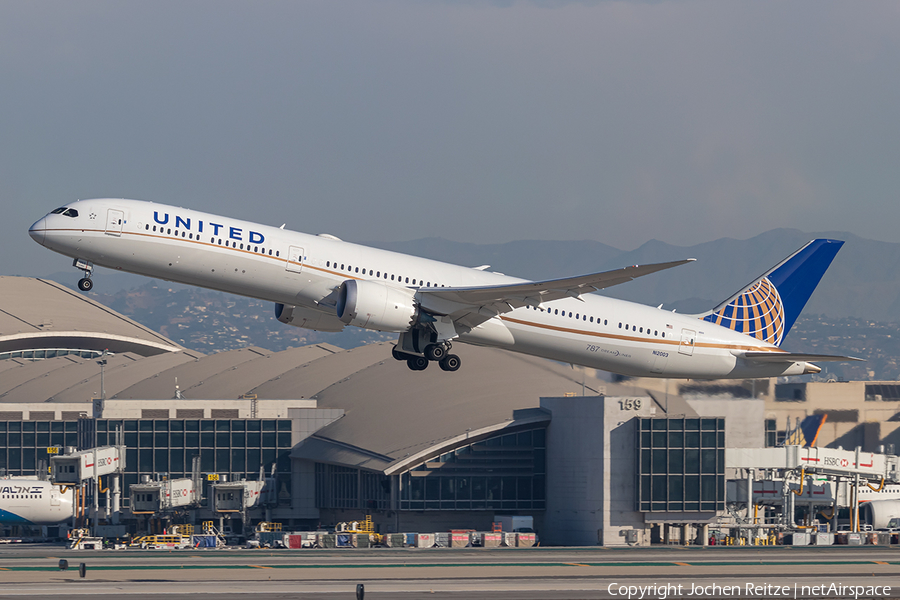 United Airlines Boeing 787-10 Dreamliner (N12003) | Photo 370709